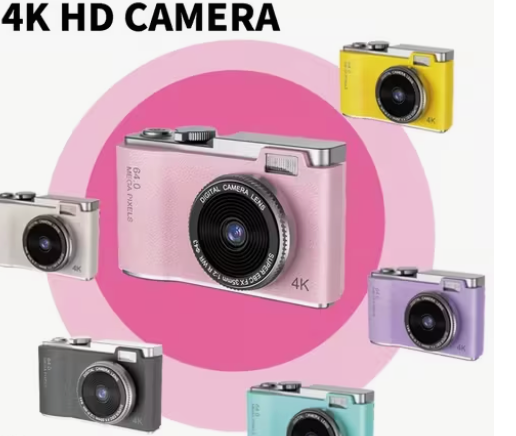 📸 Retro 4K Digitalni Fotoaparat – Stil i tehnologija u jednom