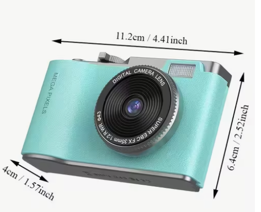 📸 Retro 4K Digitalni Fotoaparat – Stil i tehnologija u jednom