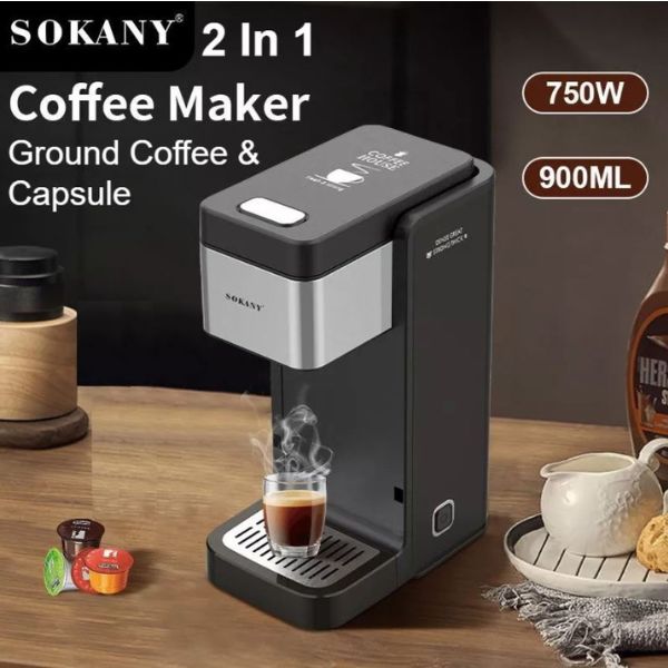 Kućni multifunkcionalni aparat za kafu – 900 ml – Sokany KF-6872