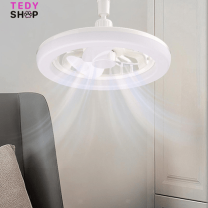 Led luster sa ventilatorom