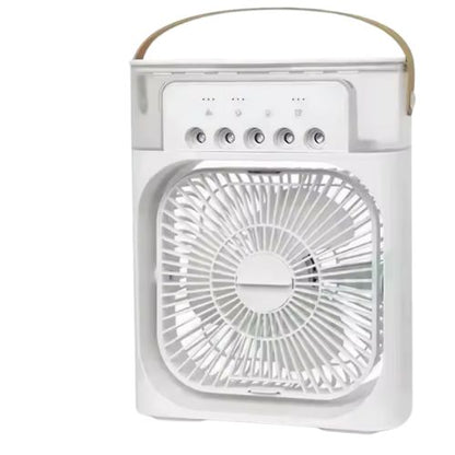 3-u-1 Prenosivi Ventilator-Klima i Ovlaživač Vazduha  sa led svetlom– Osveženje Gde god da Ste!