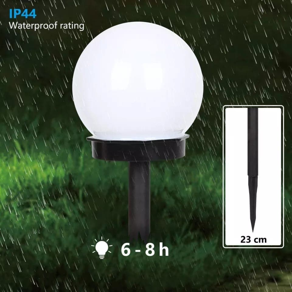 Baštenske solarne LED lampe (4kom.)