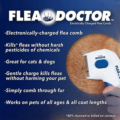 Flea Doctor – Električni češalj protiv buva za ljubimce