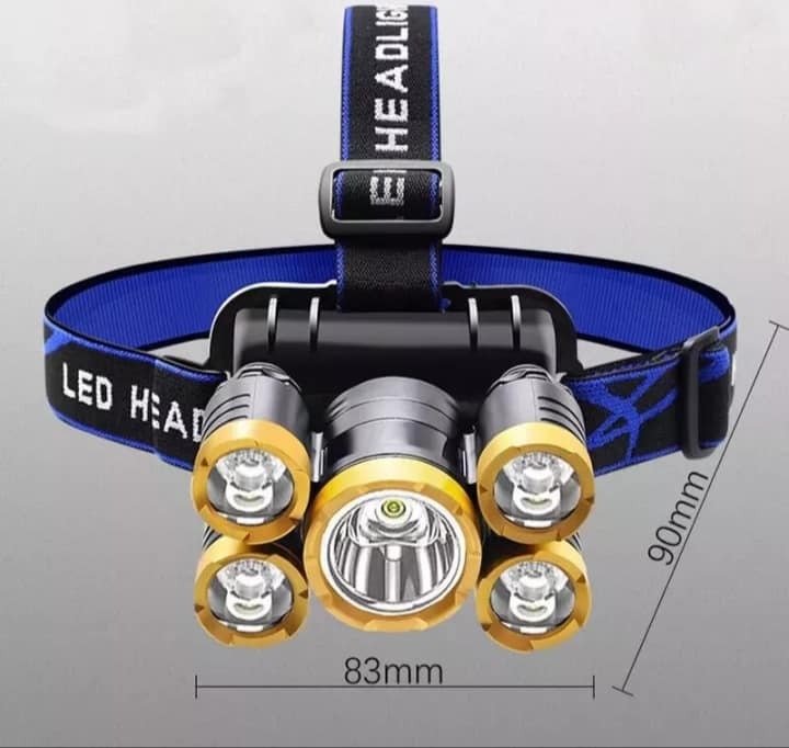 Lampa za glavu sa 5 led dioda 5*XPE