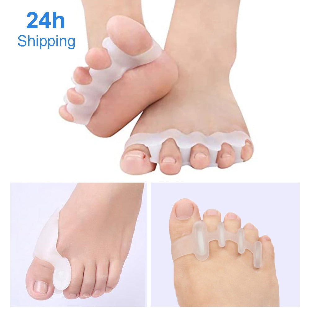 TOE CORRECTOR za Ispravljanje Nožnih Prstiju i Čukljeva (za obe noge) 1+1 GRATIS!