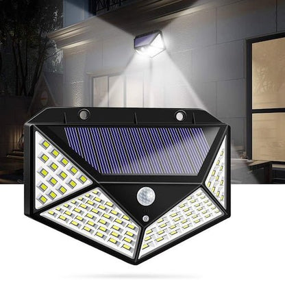 Solarni LED reflektor sa bočnim osvetljenjem